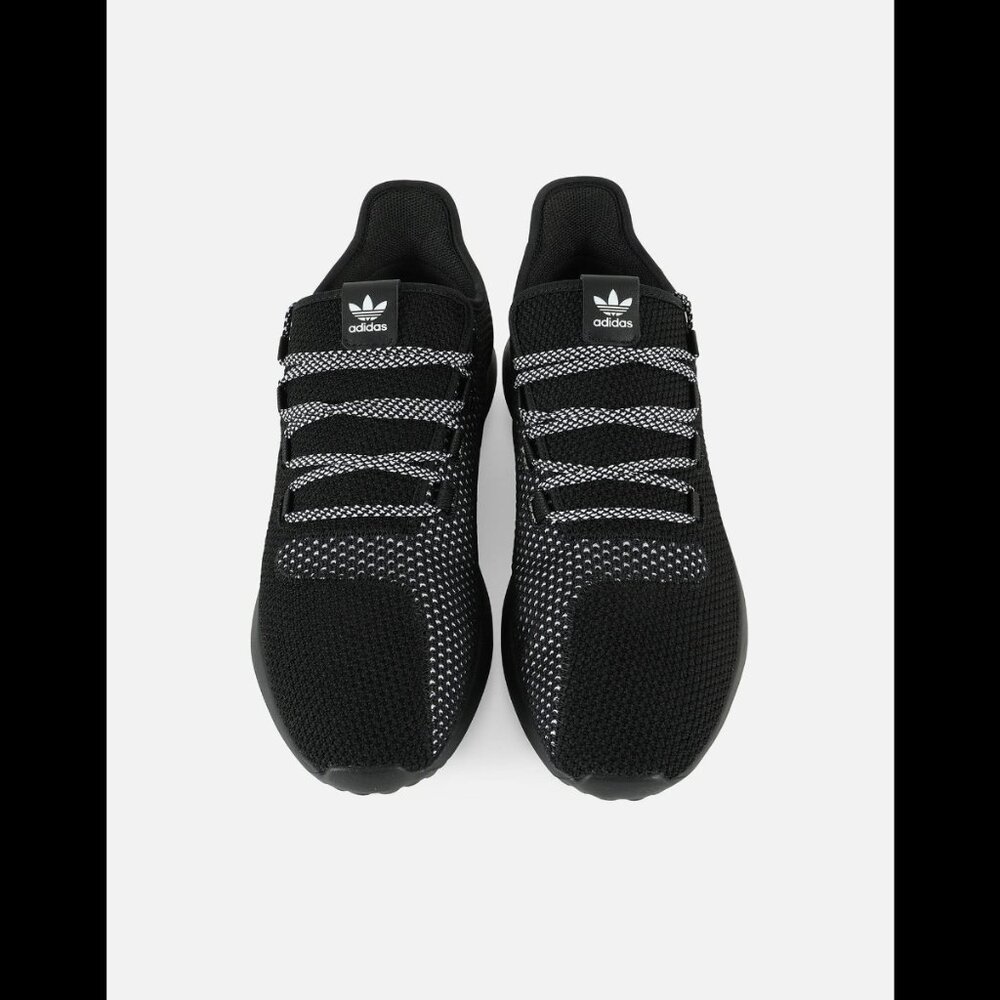Adidas Tubular Shadow CK Core Black White Knit Sneakers Women’s 6
